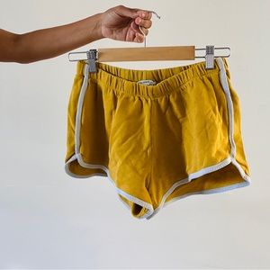 Zara yellow shorts